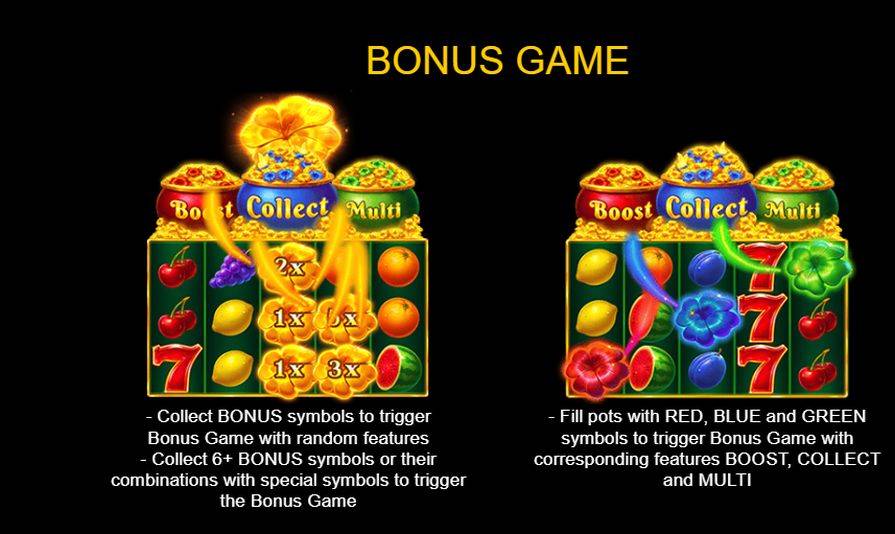 Бонусная игра в слоте Magic Clovers