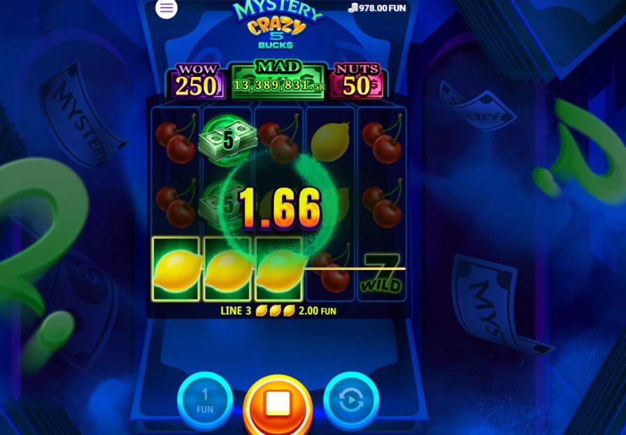 Слот Mystery Crazy 5 Bucks