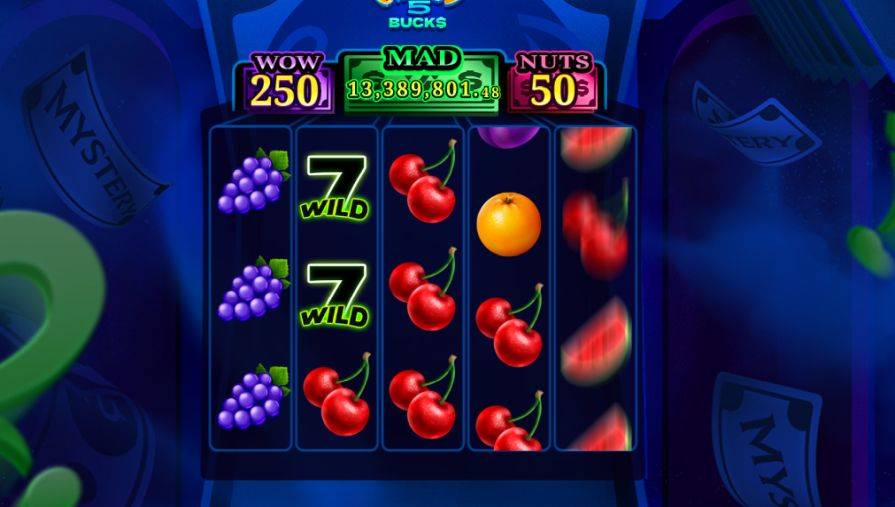 Дизайн игры Mystery Crazy 5 Bucks