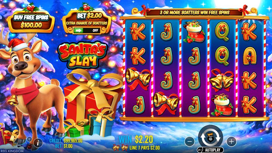 Дизайн игры Santa's Slay