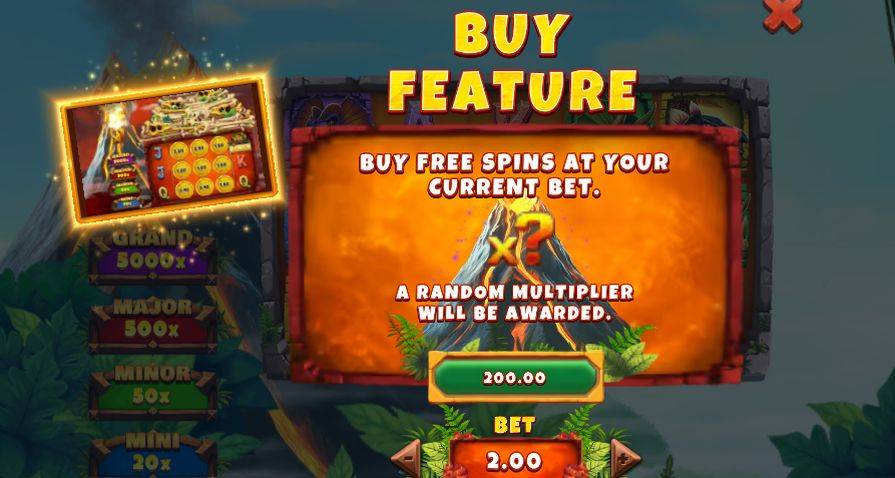 Бонусная игра в слоте Rumble Extinction