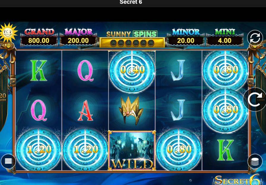 Слот Secret 6