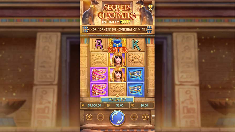 слот Secrets of Cleopatra