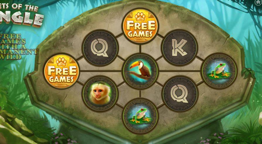 Дизайн игры Secrets of the Jungle