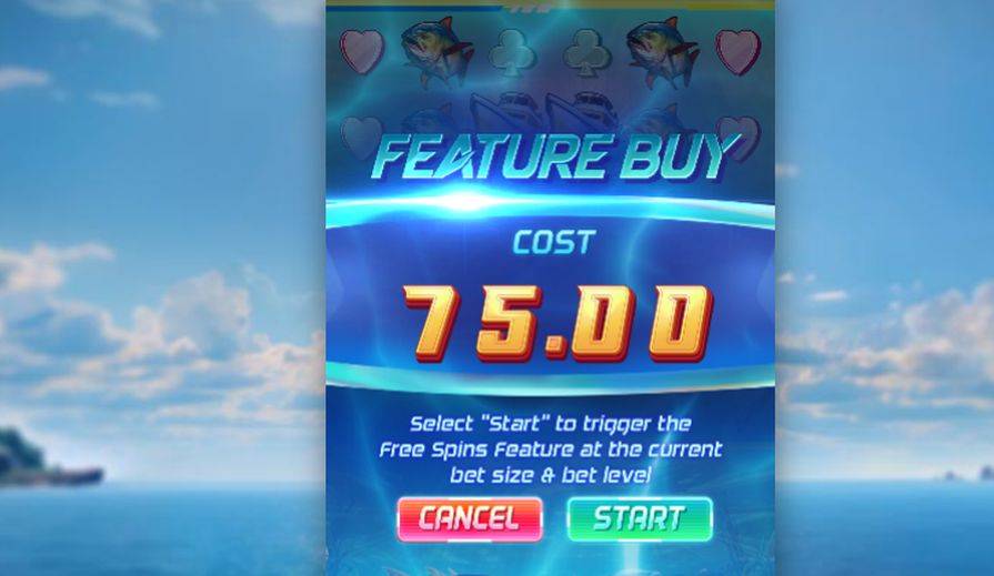 Бонусная игра в слоте Shark Bounty