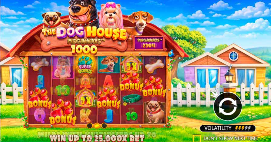 слот The Dog House Megaways 1000