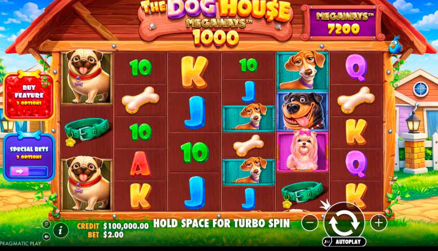 слот The Dog House Megaways 1000